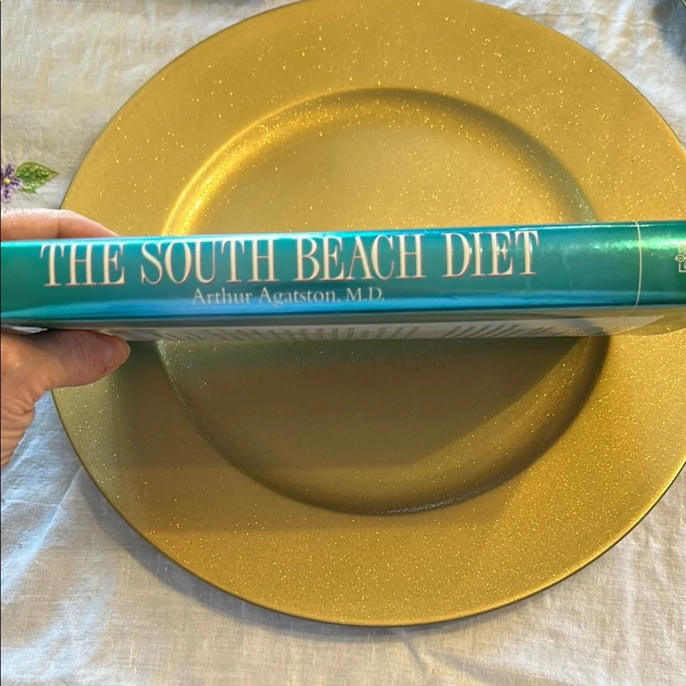 The South Beach Diet Book by Arthur Agatston, M.D.; Hardcover;Perfect Condition